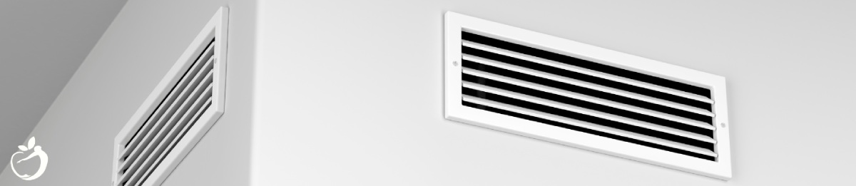 air vents near the ceiling