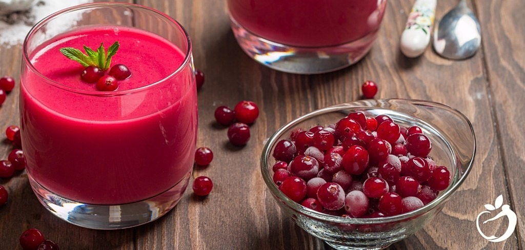 Cranberry Mousse With Apricots