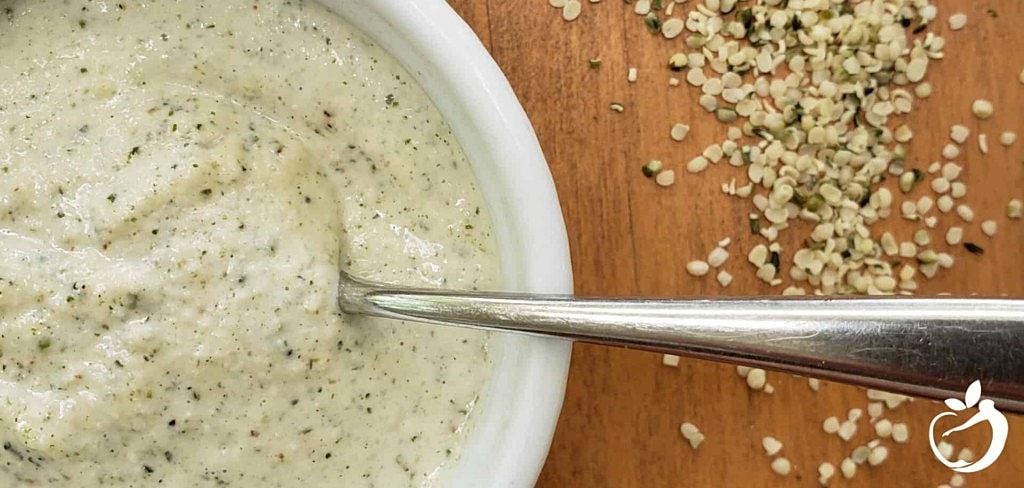 Dairy-Free Ranch: Creamy Hemp Seed Dressing