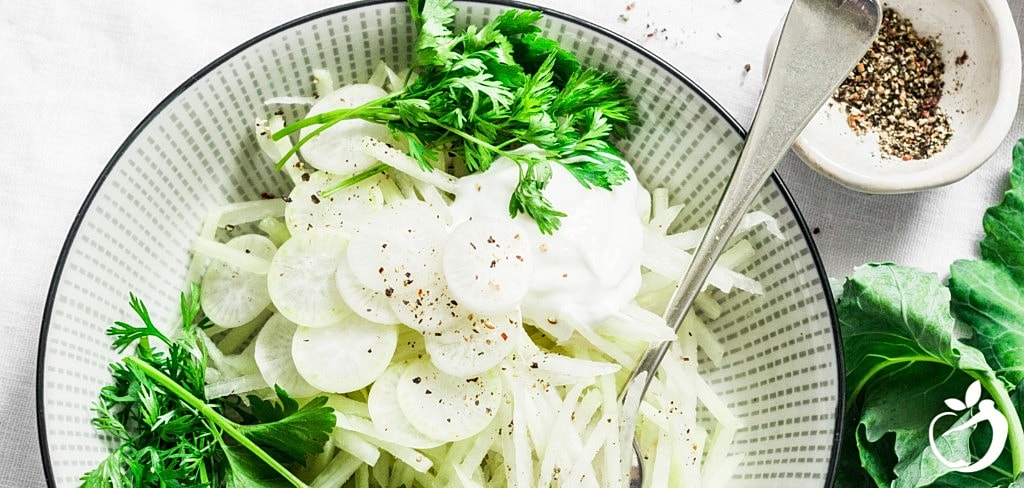 Kohlrabi Slaw With Southwestern Flavors