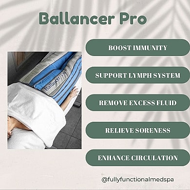 Therapeutic body wrap on treatment table.