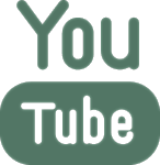 YouTube logo in green color scheme.