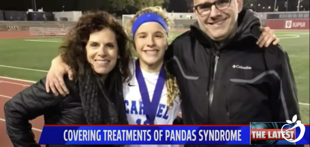 PANS PANDAS Treatment: The Antoines and their daughter Emma