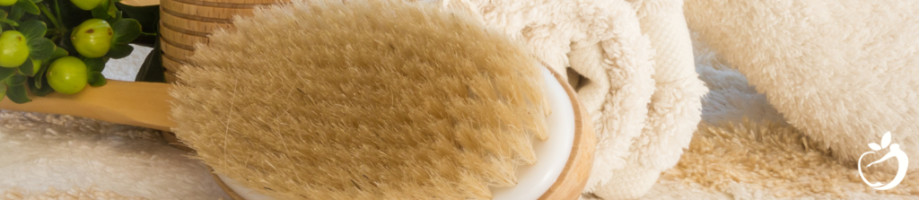 dry skin brush used for detoxification