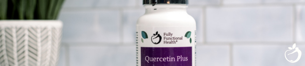 Fully Functional® Quercetin Plus supplement bottle