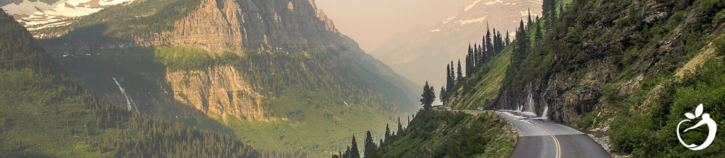 a winding mountain road