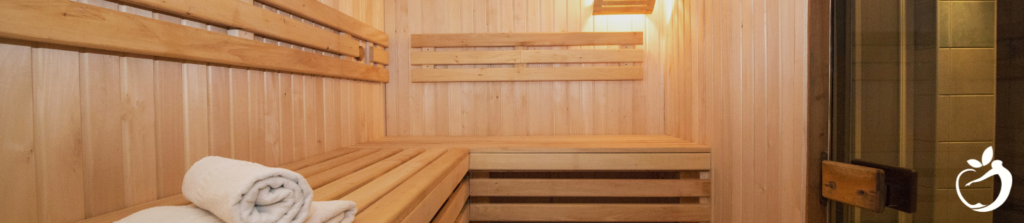 5 Healthy Gift Ideas - Infrared Sauna Therapy. Image of the inside of our Fully Functional® Infrared Sauna Therapy room.