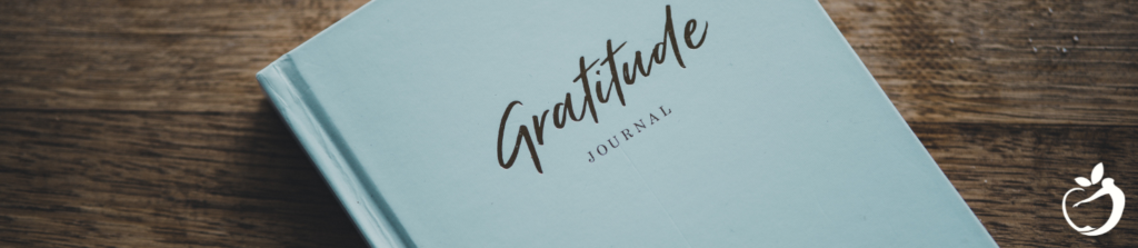 a gratitude journal