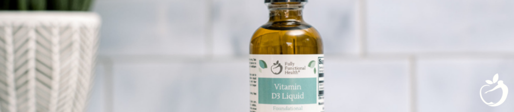 Image of our Fully Functional® Vitamin D, essential for immune system health.