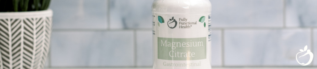 Fully Functional® Magnesium Citrate supplement bottle