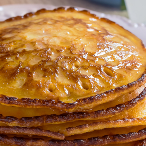 Perfect Pumpkin Pancakes on a plate