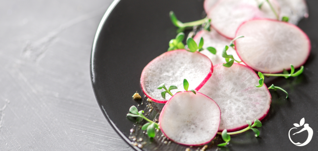 Image of Home Fried Radishes on a plate.